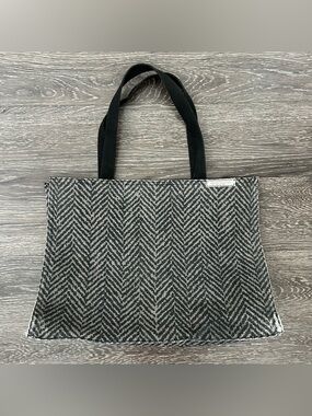 Spartina 449 Daufuskie Island Lorelei Striped Market Tote Bag Retired Print Gray